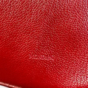Vintage Mondani New York Red Purse thumbnail 9