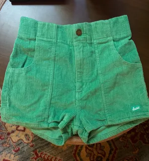 Hammies Corduroy Shorts Green Size 26 thumbnail 1