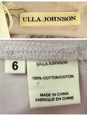 Ulla Johnson Aurore Ruffle Tiered Midi Dress Lavender Size 6 NWT thumbnail 7