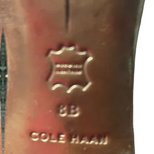 Cole Haan Suede Black Heels Sz 8 B thumbnail 11