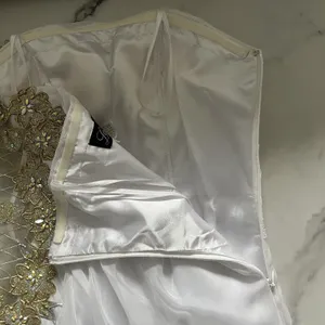 La Femme Emilia Gown White Sz 2 Embellished Formal prom dress thumbnail 7