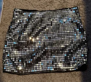 Missguided Sequined mini skirt thumbnail 4