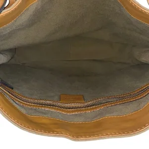 Gucci Women's Gray Green Braided Leather Straps Canvas Tote Shoulder Hand Bag thumbnail 6