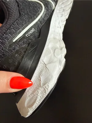 Nike Women’s React Infinity Run Flyknit 3 Black White Size 8.5 thumbnail 10