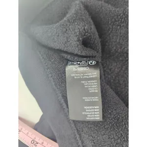 Anthropologie Sweatshirt Women S 3D Floral Applique Black Beaded Cropped EUC thumbnail 6