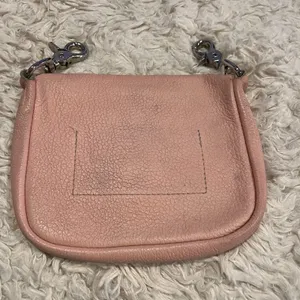 Harley Davidson Small Light Pink Leather Bag Pouch Purse No Strap Biker See Pics thumbnail 2