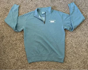 Madeira Beach Florida Blue Quarter Zip Sweatshirt Size Small thumbnail 1