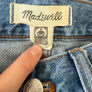 Madewell Women's The Rail Straight Jean‎ AC2 Reston Wash Rigid Size 25 thumbnail 10