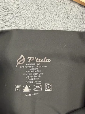 P’tula Danielle luxe medium gray leggings thumbnail 4