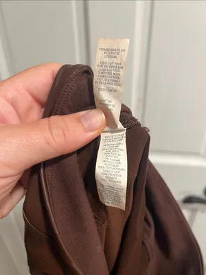 Offline by Aerie Faux Leather Hi Rise Brown Leggings Size Medium thumbnail 6