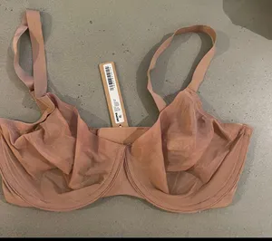 SKIMS NWT No Show Molded Unlined Demi Bra 32DDD SIENNA thumbnail 3