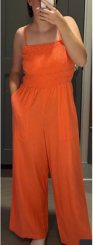 Universal Threads Coral Pink Jumpsuit thumbnail 1