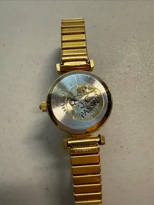 Sarah Coventry Supreme Gold Crystal Accent Women's Watch - Goldtone thumbnail 4