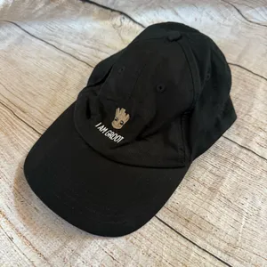 Disney Parks Guardians of The Galaxy I Am Groot Adult Baseball Cap Hat Marvel thumbnail 3