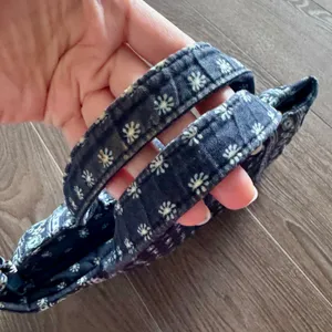 VTG Vera Bradley Seaport Navy Mini Tote Bag Retired USA Made Preppy Paisley thumbnail 10