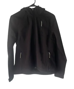 Double Diamond Women's Size Small Black Softshell‎ Outdoor HIking Jacket Coat thumbnail 1