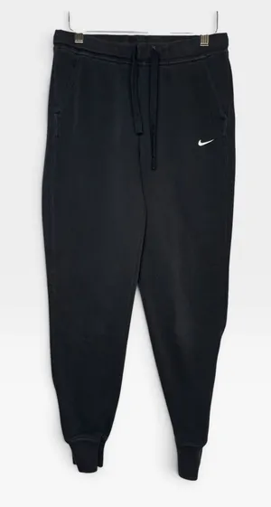 Nike Dri Fit Black Athletic Joggers Womens Activewear Size XSMALL thumbnail 1