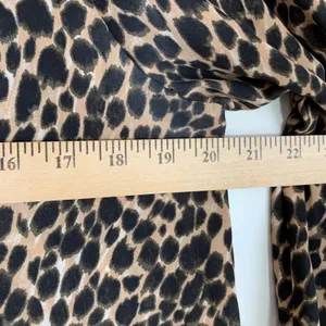 J. Crew Leopard Print Bow Neck‎ Long Sleeve Secretary Blouse Women's Size Small thumbnail 8