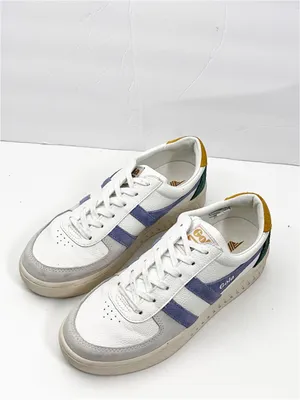 GOLA Grandstand Trident Leather Suede Lace Up Tennis Shoes Sneakers Size 7.5 thumbnail 7