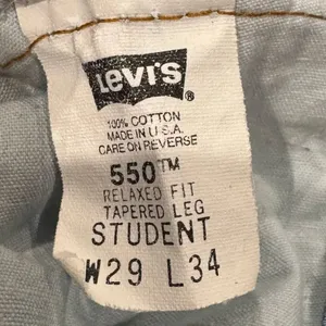 Levi Strauss Orange Tab 550 Relaxed Fit Tapered Leg Jeans Women’s 29 thumbnail 3