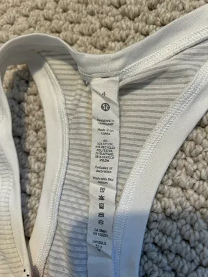Lululemon Swiftly Tech Racerback Tank 4 White thumbnail 4
