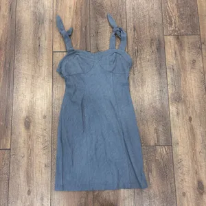 NWT Intimately Free People Teracotta Something Bout You Mini Dress Gray XS $68 thumbnail 3