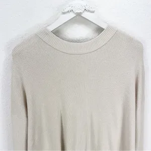 N.PHILANTHROPY Ollie Sweater Cream Twist Back Size Large L‎ NWT thumbnail 6