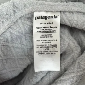 Patagonia Diamond Pattern Capra High‎ Zip Neck Full Zip Jacket Size Small thumbnail 7