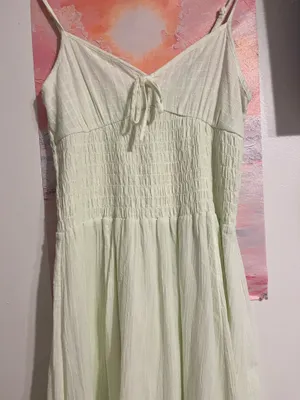 American Eagle Light Green Dress thumbnail 2