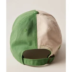Free People Movement Double Hitter Baseball Hat Green Combo NWT thumbnail 2