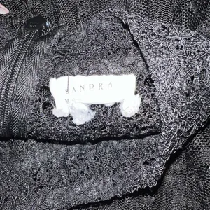 Sandra Mansour x H&M Black Tulle Lace Mini Dress Gothic Large L thumbnail 11