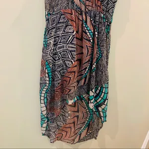 Abstract Hi Low Dress thumbnail 6