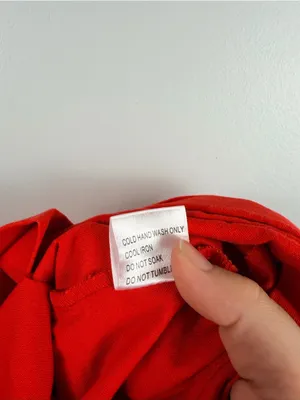 Petal & pup red Maya High Waisted Paperbag Shorts size small thumbnail 6