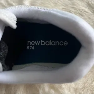 New Balance Women’s 574 Core Suede Mesh Sneakers thumbnail 6
