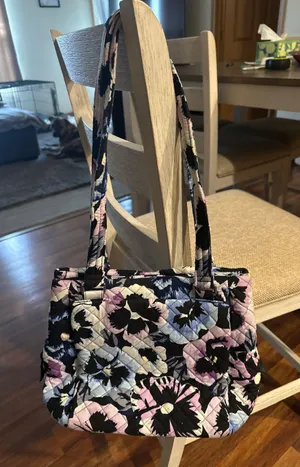 Vera Bradley Bag Floral Quilted Shoulder thumbnail 4