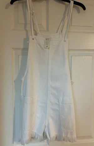Aerie Overalls Denim Small thumbnail 1