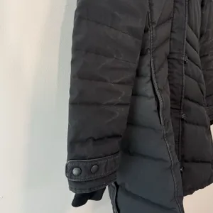 Canada Goose Black Lorette Parka 2090L Down‎ Winter Coat Fur Trim Hood Size XS thumbnail 9