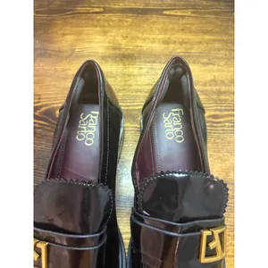 Franco Sarto‎ Black Gloria Patent Loafers Size 9.5 thumbnail 5