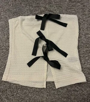 SheIn Strapless Bow Top thumbnail 1