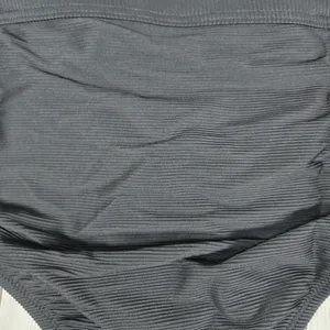 J. Crew Ribbed-trim hipster full-coverage‎ bikini bottom Black 3X NWT thumbnail 7