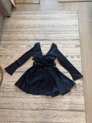 NWT house of CB Dominique Navy Blue Women's mini Dress thumbnail 7