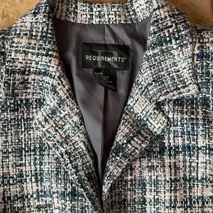 Reflections tweed blazer size 14 Pink thumbnail 8