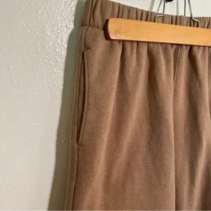 Hollister Women's Sz XS Ultra High-Rise Jogger Sweatpants Beige Tan Cotton Blend thumbnail 9