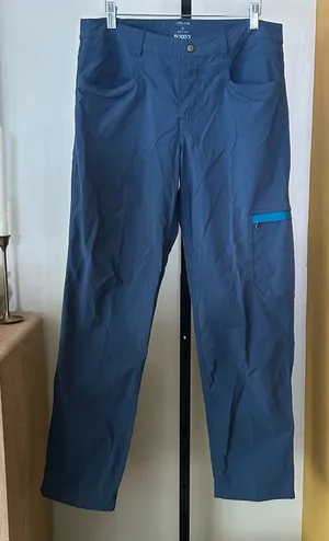 Title Nine Women's Hiking Pants Climbing Outdoor Athletic Gorpcore Blue‎ Size 8 thumbnail 1