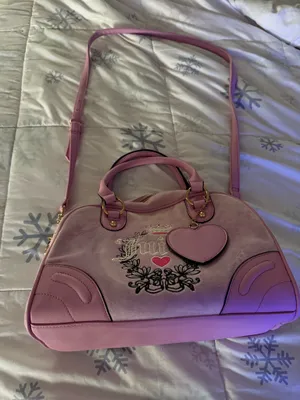 Juicy Couture Heritage Bowler “Fondant Pink” Handbag thumbnail 1