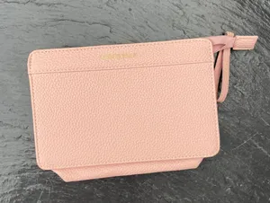 Coccinelle NWOT pink clutch thumbnail 1
