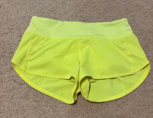 Yellow Lululemon Shorts thumbnail 1