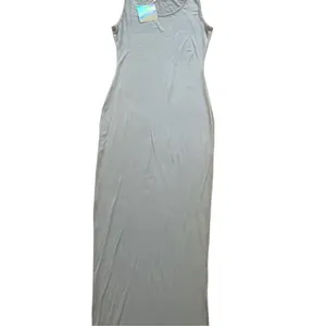 Missguided‎ square neck blue gray maxi dress size 6 NWT thumbnail 6