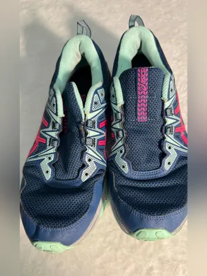 ASICS Gel-Venture 8 Trail Running Shoes Running Sneaker Blue Pink Grey Women's thumbnail 2