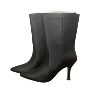 NIB! Lisa Vicky Arthaul Pointed Toe Leather Heeled Bootie - Size 8.5 thumbnail 4